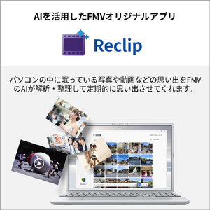 富士通 ノートパソコン e angle select FMV Note A ファインシルバー FMVA75L2S6-イメージ11