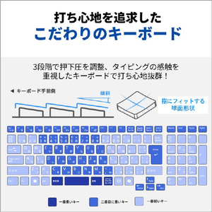 富士通 ノートパソコン e angle select FMV Note A ファインシルバー FMVA75L2S6-イメージ8