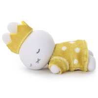 タカラトミーアーツ ブルーナ/miffy70th/Gold&Black/すやすやフレンド/フロッキーマスコット /ミッフィー(王冠ドット) ミッフィー ﾌﾞﾙ-ﾅ70THﾌﾛﾂｷ-ｵｳｶﾝﾄﾞﾂﾄ