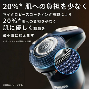 フィリップス 3枚刃シェーバー SHAVER SERIES 5000X オレンジ／アドリアブルー X5012/05-イメージ11