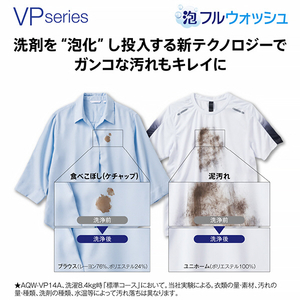 AQUA 9．0kgインバーター全自動洗濯機 VPシリーズ ホワイト AQW-VP9A(W)-イメージ12