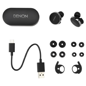DENON 完全ワイヤレスイヤホン Denon PerL Pro ブラック AHC15PLBKEM-イメージ5