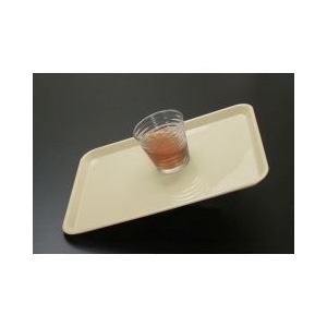 橋本達之助工芸 レンジＯＫ！すべり止め付き！ランチョントレー　ホワイトＬ ホワイト ﾋﾟﾉﾄﾚ-39CMｶｸW-イメージ3