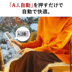 三菱電機 「工事代金別」 10畳 フィルター自動清掃 省エネハイパワーエアコン e angle select 霧ヶ峰 Zシリーズ MSZ-EM2826E6-Wｾｯﾄ-イメージ6