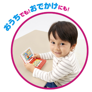 バンダイ アンパンマンおしゃべり知育パソコンミニ ｱﾝﾊﾟﾝﾏﾝｵｼﾔﾍﾞﾘﾁｲｸﾊﾟｿｺﾝﾐﾆ-イメージ6