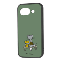 レイ・アウト Google Pixel 10a用 / トムとジェリー / maru 衝撃吸収 バンパー ハイブリッドケース ハンマー RJ-WGP10AK4TB/TJ12