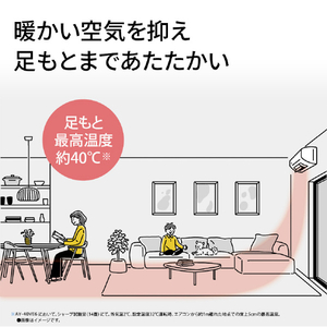 シャープ 「工事代金別」 14畳 フィルター自動清掃 エアコン e angle select プラズマクラスターエアコン Vシリーズ AY-40VE6S-イメージ11