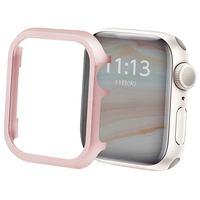 GAACAL Apple Watch Series 1-3 [38mm]用メタリックフレーム ピンク W00114P1
