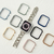 GAACAL Apple Watch Series 4-6/SE1-2 [40mm]用メタリックフレーム ピンク W00114P2-イメージ4