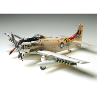 タミヤ 1/48 傑作機シリーズ No．58 ダグラス A-1H スカイレイダー アメリカ海軍 T48ﾋ58ｽｶｲﾚｲﾀN