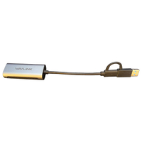 WAVLINK 2-in-1 USB-C 2．5Gbps 有線LANアダプター WL-NWU330GCA