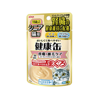 アイシア 健康缶パウチ シニア猫用 皮膚・被毛ケア 40g FC05180-KCP-7