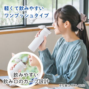 タイガー 真空断熱ボトル 0．35L 無重力ボトル フレッシュピンク MKR-V035PF-イメージ2