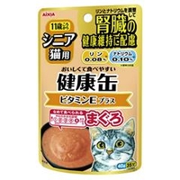 アイシア シニア猫用　健康缶パウチ　ビタミンEプラス 40g ｹﾝｺｳｶﾝﾊﾟｳﾁﾋﾞﾀﾐﾝ40G