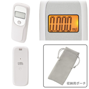 オーム電機 アルコールテスター HB-A04-W-イメージ2