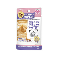 アイシア MiawMiawクリーミー 15歳からのほたて風味 40g FC05201-MMC-11