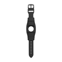 オウルテック Apple Watch (42/44/45/49mm)用パイロットレザーストラップ TACTIX ブラック OWL-TACAWBL04-BK