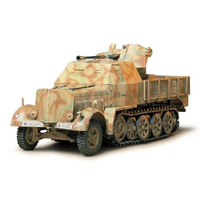 タミヤ 1/35 ドイツ装甲8トンハーフ 3．7cm対空機関砲37型搭載 フラックザウリア T35144ﾄﾞｲﾂｿｳｺｳ8Tﾊ-ﾌﾀｲｸｳｷｶ