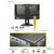 I・Oデータ USB Type-C搭載&フリースタイルスタンド採用 23．8型 液晶ディスプレイ ブラック LCD-C242SDB-F-イメージ3