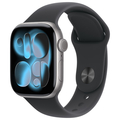 Apple Apple Watch Series 11(GPSモデル)- 42mm Apple Watch Series 11 スペースグレイアルミニウムケースとブラックスポーツバンド - M/L MEQX4J/A