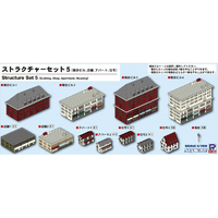 ピットロード SW20 1/700 ストラクチャーセット5(複合ビル、店舗、アパート、住宅) SW20ｽﾄﾗｸﾁﾔ-ｾﾂﾄ5
