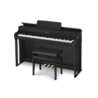 カシオ 電子ピアノ【高低自在椅子付き】 CELVIANO ブラックウッド調 AP-300BK