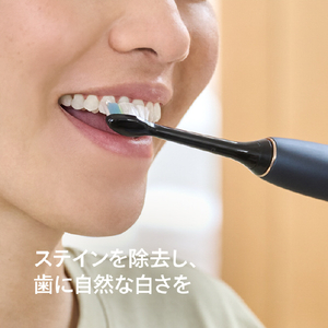 ソニッケア W2 ホワイトプラス ブラシヘッド 3本組 ブラック HX6063/91-イメージ2