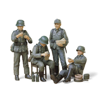 タミヤ 1/35 ドイツ歩兵・休息セット T35129ﾄﾞｲﾂﾎﾍｲｷﾕｳｿｸｾﾂﾄN