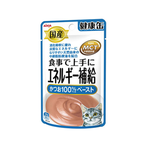 アイシア 国産 健康缶パウチ エネルギー補給かつおペースト 40g FC05219-KZJ-5-イメージ1
