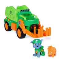 タカラトミー パウ・パトロール ザ・ダイノ・ムービー ロッキー ダイノクルーザー (トリケラトプス付き) ﾊﾟｳﾊﾟﾄﾀﾞｲﾉMﾛﾂｷ-ﾀﾞｲﾉｸﾙ-ｻﾞ-
