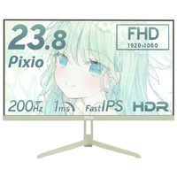 Pixio 23．8型ゲーミング液晶ディスプレイ ミントグリーン PX248WAVEMT-O