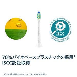 ソニッケア i インターケアー ブラシヘッド 3本組 ホワイト HX9003/14-イメージ6