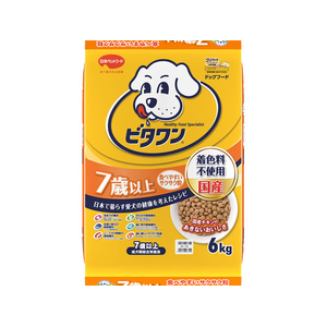 日本ペットフード ビタワン 7歳以上 6kg FCJ517P-イメージ1