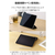 エレコム 11インチiPad Air(M3/M2) フラップケース 薄型軽量 背面クリア 2アングル ブラック TB-A25MWVBK-イメージ4