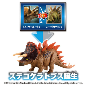 タカラトミー アニア ジュラシック・ワールド アライブ ステゴケラトプス ｱﾆｱJWｱﾗｲﾌﾞｽﾃｺﾞｹﾗﾄﾌﾟｽ-イメージ2