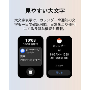 Huawei Band 11 Aluminum Edition Black CDY-B29-BK-イメージ3