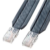 サンワサプライ アンダーカーペットLANケーブル（5m） グレー KB-CP5-05