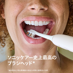 ソニッケア A3 プレミアムオールインワン ブラシヘッド 3本組 ホワイト HX9093/14-イメージ2