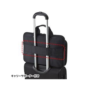 サンワサプライ 衝撃吸収PCケース（15．6インチワイド対応） ブラック BAG-P22BK-イメージ3
