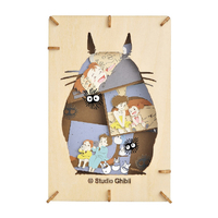 エンスカイ となりのトトロ PAPER THEATER -wood style- / PT-WL12X My Neighbor Totoro PTWL12Xﾄﾄﾛﾏｲﾈｲﾊﾞ-ﾄﾄﾛ