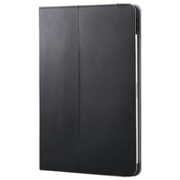 エレコム 13インチiPad Pro(M4)用フラップケース 衝撃ガード ベルト付 2アングル 軽量 ブラック TB-A25PLPLF2BK