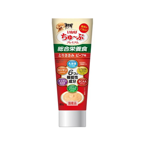 いなば ちゅーぶプレミアム とりささみ ビーフ味 80g FC092NN-イメージ1