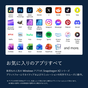 マイクロソフト Surface Laptop(第 8 世代) 13．8インチ  Snapdragon X2 Plus/16/512 プラチナ EP2-59027-イメージ14