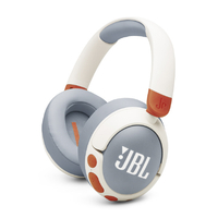 JBL Kids用ノイズキャンセリング対応ワイヤレスヘッドホン ホワイト JBLJR470NCWHT