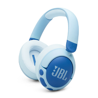 JBL Kids用ノイズキャンセリング対応ワイヤレスヘッドホン ブルー JBLJR470NCBLU