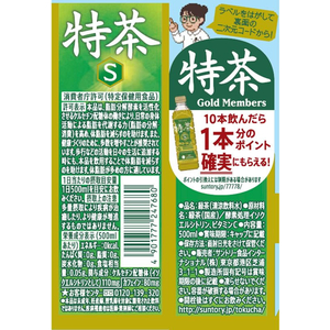 サントリー 特茶 伊右衛門 緑茶(特定保健用食品) 500ml×24本 F591953-イメージ2