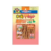 ドギーマン 和鶏やわらか軟骨サンド ささみ&野菜 60g F850663