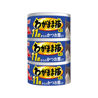 いなば わがまま猫 まぐろミニ 11歳からのかつお節入りまぐろ 60g×3P FC33836