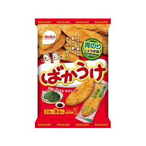 栗山米菓 ばかうけ 青のり 18枚 FC262ST-イメージ1