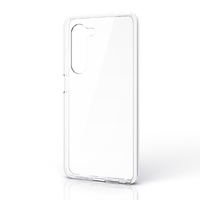 エレコム OPPO A5 5G用 ハイブリッドケース クリア PM-O252HVCKCR